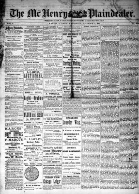 McHenry Plaindealer (McHenry, IL), 21 Nov 1883