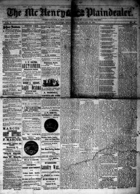 McHenry Plaindealer (McHenry, IL), 16 Jan 1884