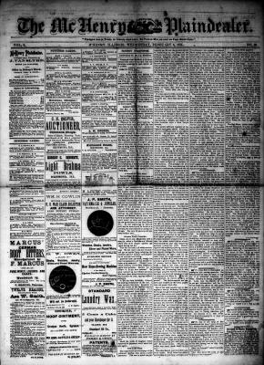 McHenry Plaindealer (McHenry, IL), 6 Feb 1884