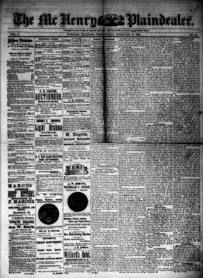 McHenry Plaindealer (McHenry, IL), 27 Feb 1884