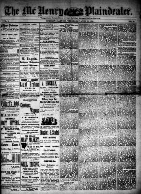 McHenry Plaindealer (McHenry, IL), 16 Jul 1884