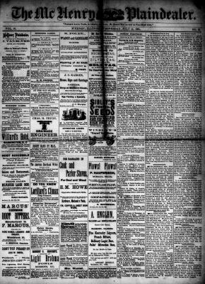 McHenry Plaindealer (McHenry, IL), 15 Jul 1885