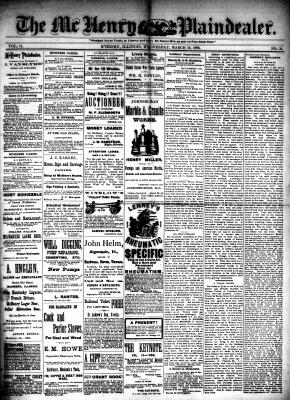 McHenry Plaindealer (McHenry, IL), 10 Mar 1886