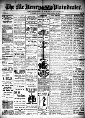 McHenry Plaindealer (McHenry, IL), 24 Mar 1886