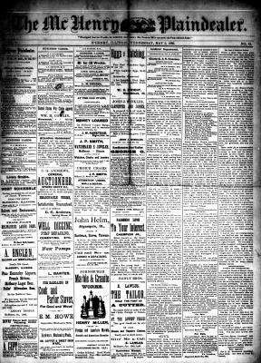 McHenry Plaindealer (McHenry, IL), 5 May 1886