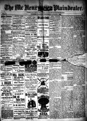 McHenry Plaindealer (McHenry, IL), 4 Aug 1886