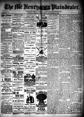 McHenry Plaindealer (McHenry, IL), 29 Sep 1886