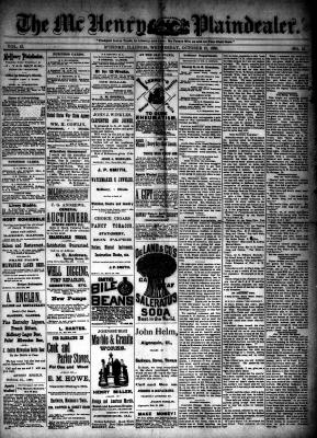 McHenry Plaindealer (McHenry, IL), 13 Oct 1886