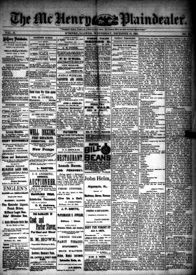 McHenry Plaindealer (McHenry, IL), 15 Dec 1886