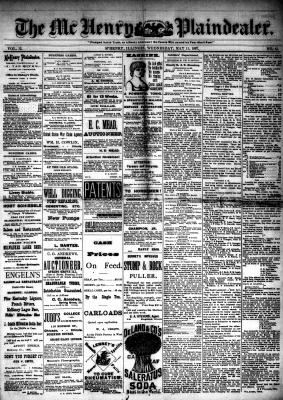 McHenry Plaindealer (McHenry, IL), 11 May 1887