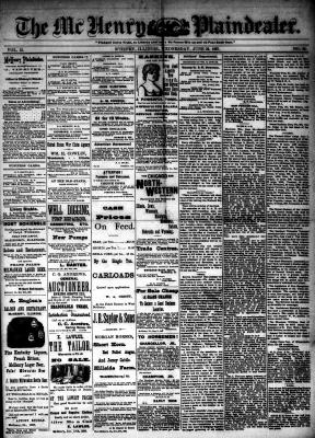 McHenry Plaindealer (McHenry, IL), 22 Jun 1887