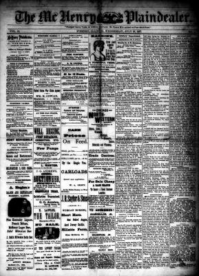 McHenry Plaindealer (McHenry, IL), 20 Jul 1887