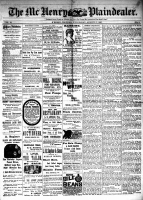 McHenry Plaindealer (McHenry, IL), 17 Aug 1887