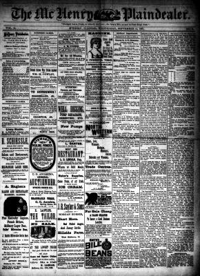 McHenry Plaindealer (McHenry, IL), 14 Sep 1887