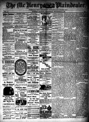 McHenry Plaindealer (McHenry, IL), 28 Sep 1887