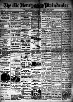 McHenry Plaindealer (McHenry, IL), 16 Nov 1887