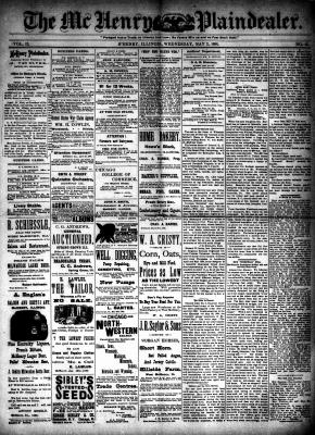 McHenry Plaindealer (McHenry, IL), 2 May 1888