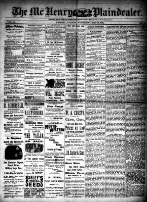 McHenry Plaindealer (McHenry, IL), 16 May 1888