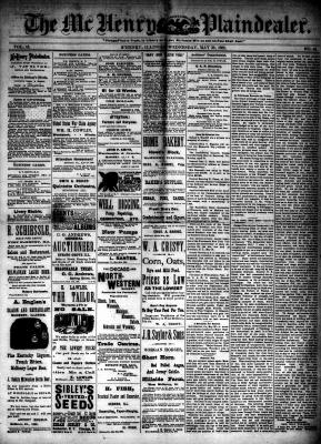 McHenry Plaindealer (McHenry, IL), 30 May 1888