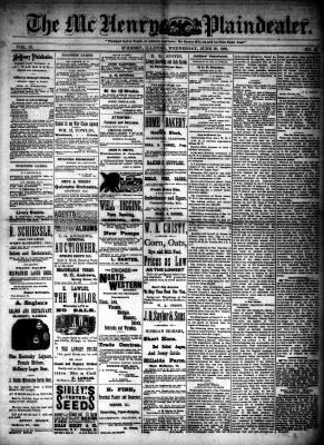 McHenry Plaindealer (McHenry, IL), 20 Jun 1888