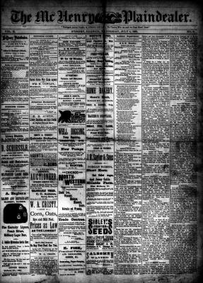 McHenry Plaindealer (McHenry, IL), 4 Jul 1888