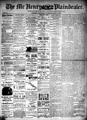 McHenry Plaindealer (McHenry, IL), 11 Jul 1888