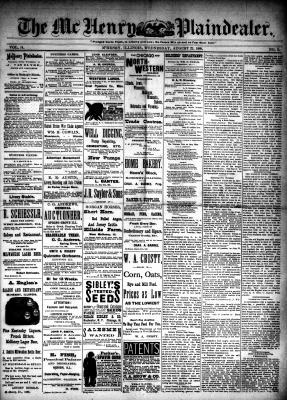 McHenry Plaindealer (McHenry, IL), 22 Aug 1888