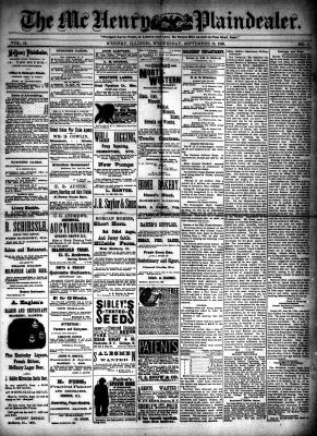 McHenry Plaindealer (McHenry, IL), 12 Sep 1888