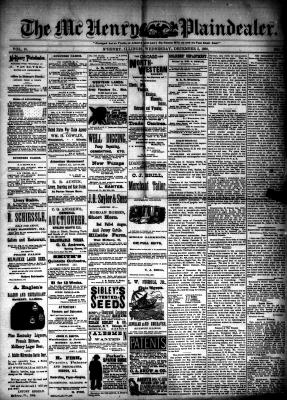 McHenry Plaindealer (McHenry, IL), 5 Dec 1888