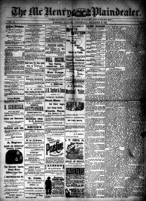 McHenry Plaindealer (McHenry, IL), 12 Dec 1888