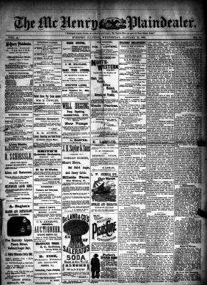 McHenry Plaindealer (McHenry, IL), 23 Jan 1889