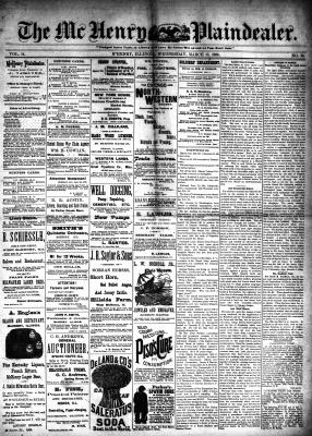 McHenry Plaindealer (McHenry, IL), 13 Mar 1889