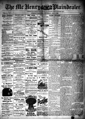 McHenry Plaindealer (McHenry, IL), 1 May 1889