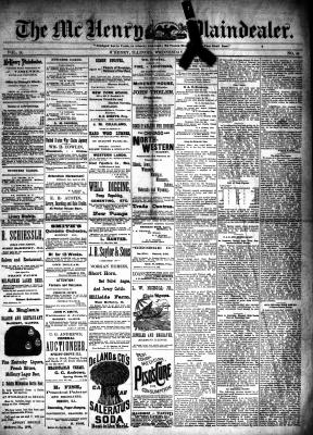 McHenry Plaindealer (McHenry, IL), 15 May 1889