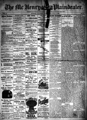 McHenry Plaindealer (McHenry, IL), 3 Jul 1889