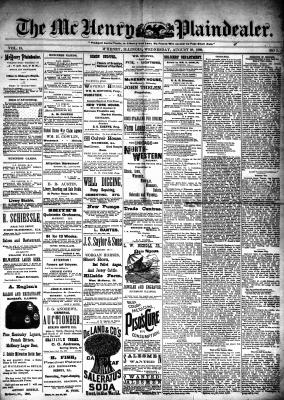 McHenry Plaindealer (McHenry, IL), 28 Aug 1889