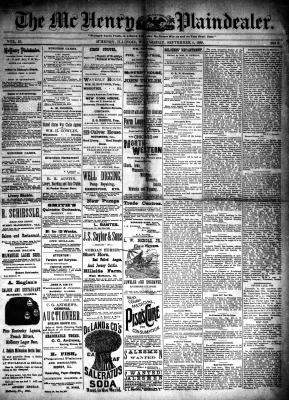 McHenry Plaindealer (McHenry, IL), 4 Sep 1889