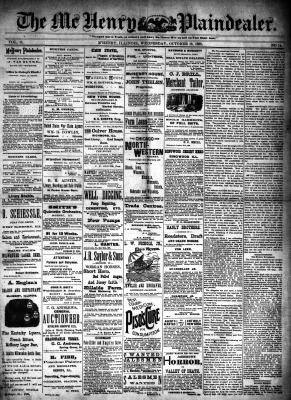 McHenry Plaindealer (McHenry, IL), 16 Oct 1889