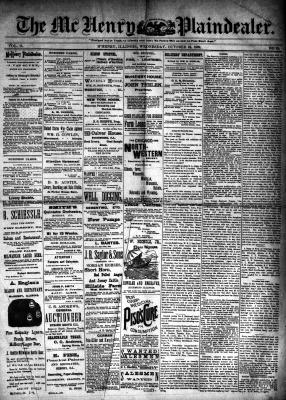 McHenry Plaindealer (McHenry, IL), 23 Oct 1889