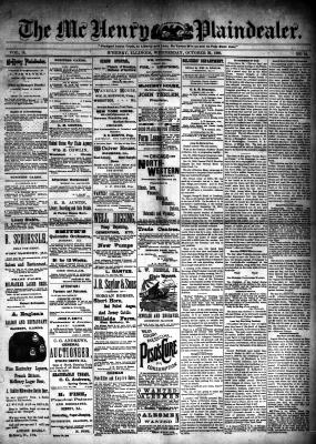 McHenry Plaindealer (McHenry, IL), 30 Oct 1889