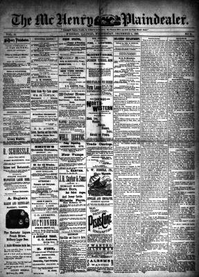 McHenry Plaindealer (McHenry, IL), 4 Dec 1889