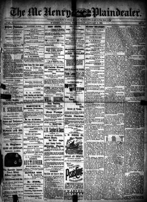 McHenry Plaindealer (McHenry, IL), 8 Jan 1890