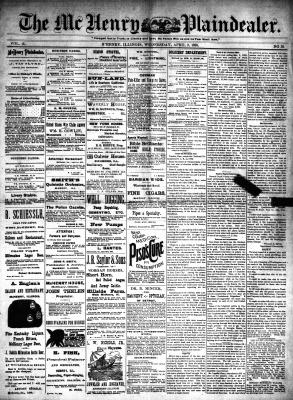 McHenry Plaindealer (McHenry, IL), 2 Apr 1890