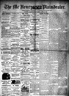 McHenry Plaindealer (McHenry, IL), 30 Apr 1890