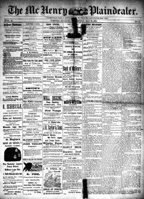 McHenry Plaindealer (McHenry, IL), 28 May 1890