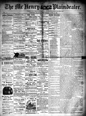 McHenry Plaindealer (McHenry, IL), 18 Jun 1890