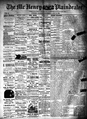 McHenry Plaindealer (McHenry, IL), 23 Jul 1890