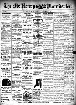 McHenry Plaindealer (McHenry, IL), 3 Sep 1890