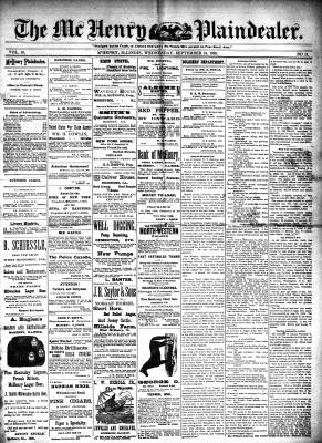 McHenry Plaindealer (McHenry, IL), 24 Sep 1890