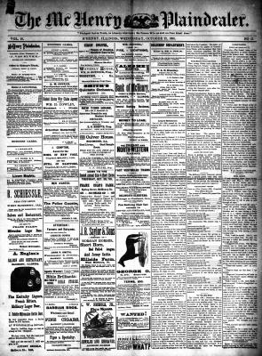 McHenry Plaindealer (McHenry, IL), 22 Oct 1890